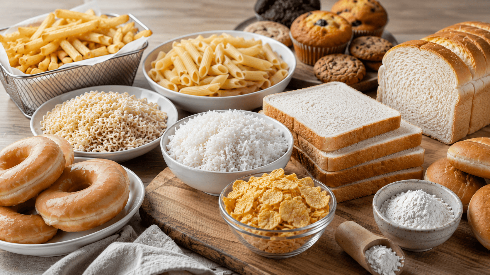 Your Meals Are Mostly Refined Carbohydrates